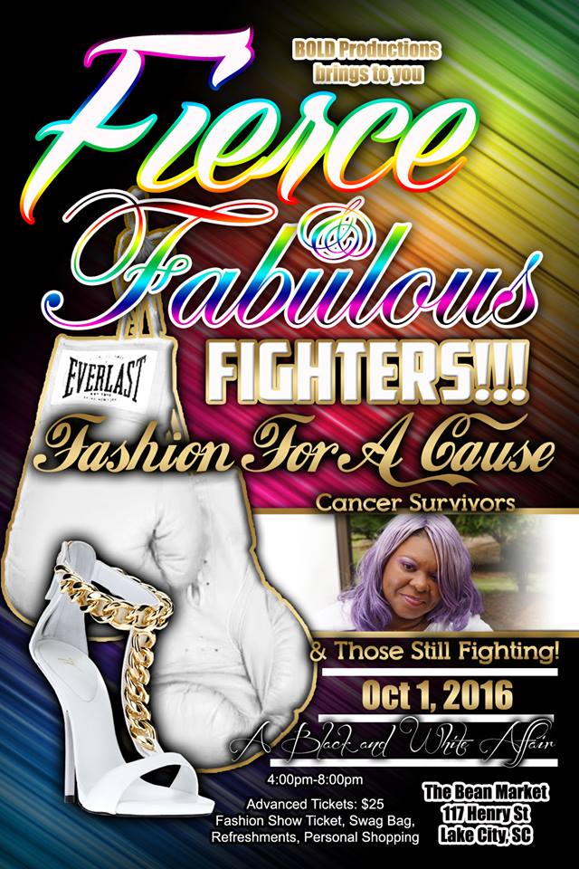 Fashion For A Cause flyer